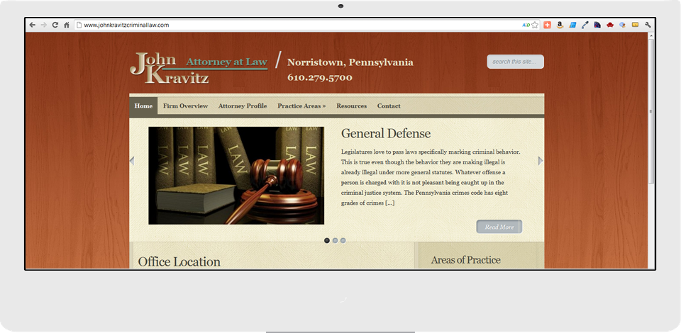 My Portfolio: John Kravitz Criminal Law